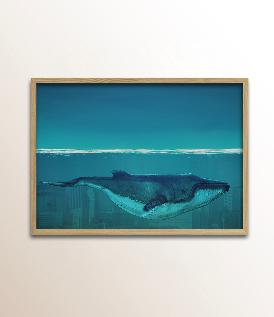 Whale Above the City