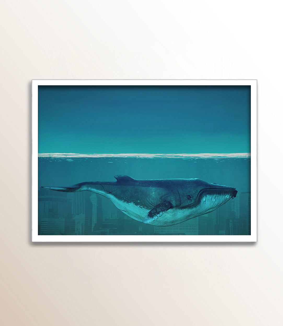 Whale Above the City