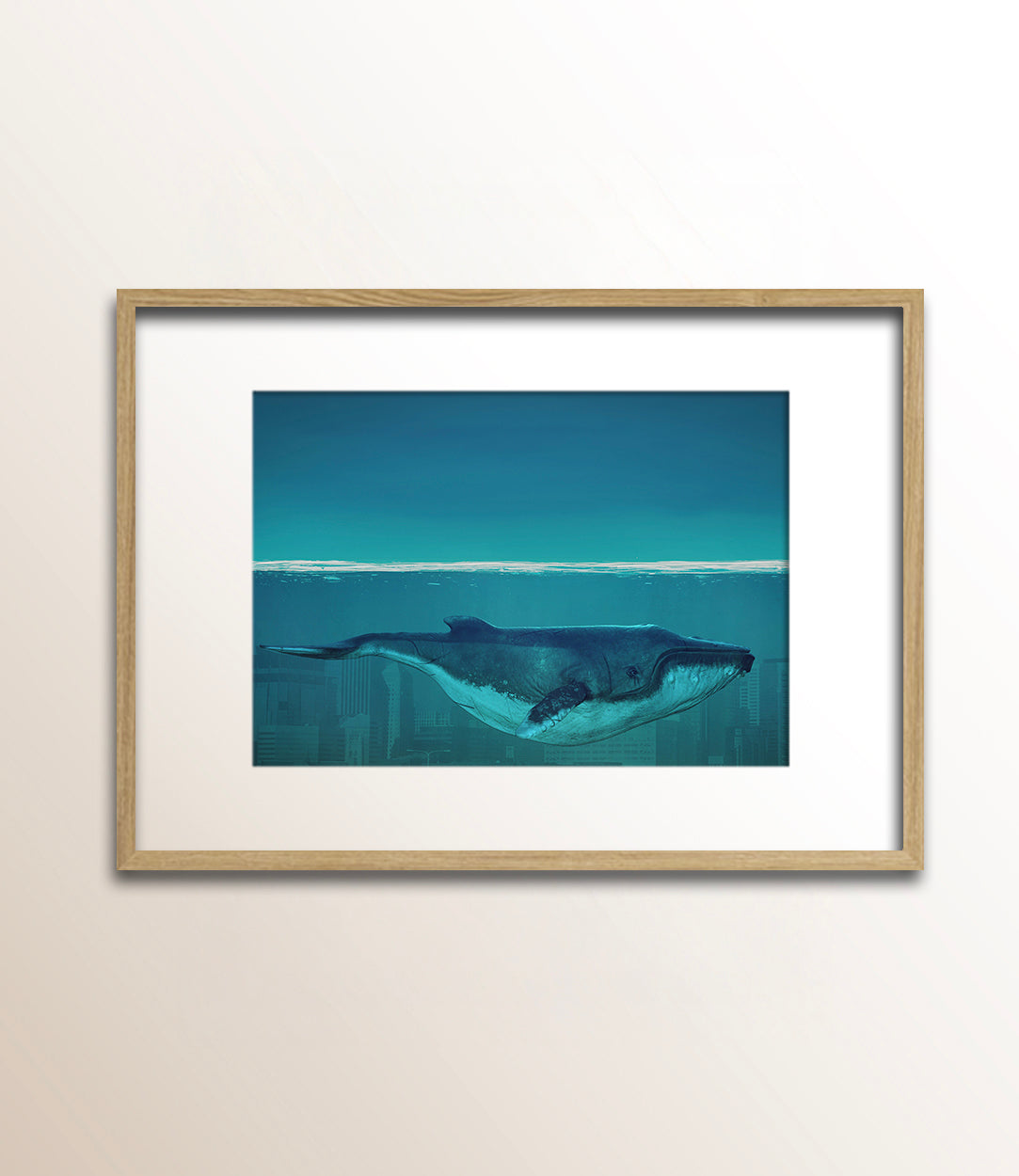 Whale Above the City