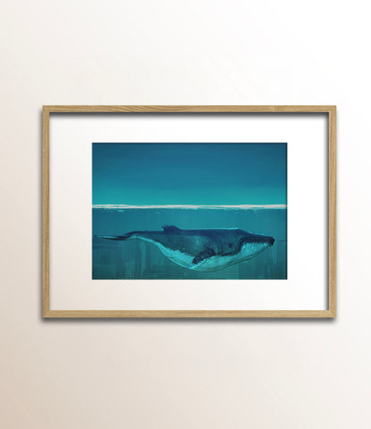 Whale Above the City
