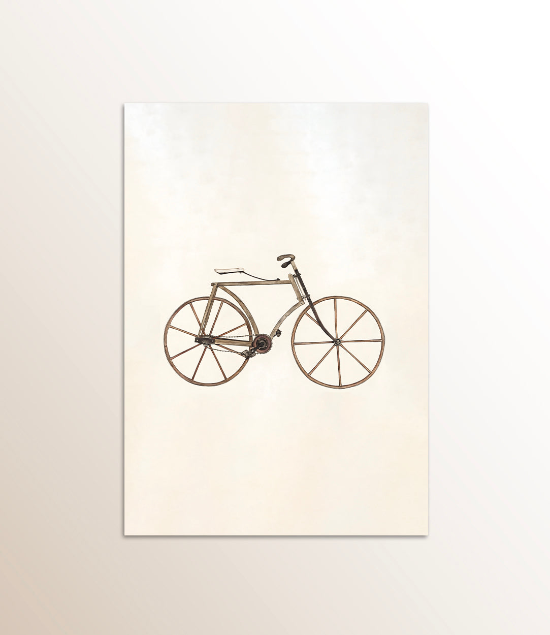 Drawing of a Velocipede