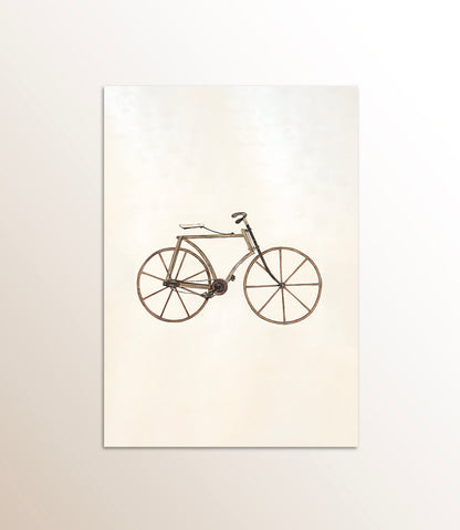Drawing of a Velocipede