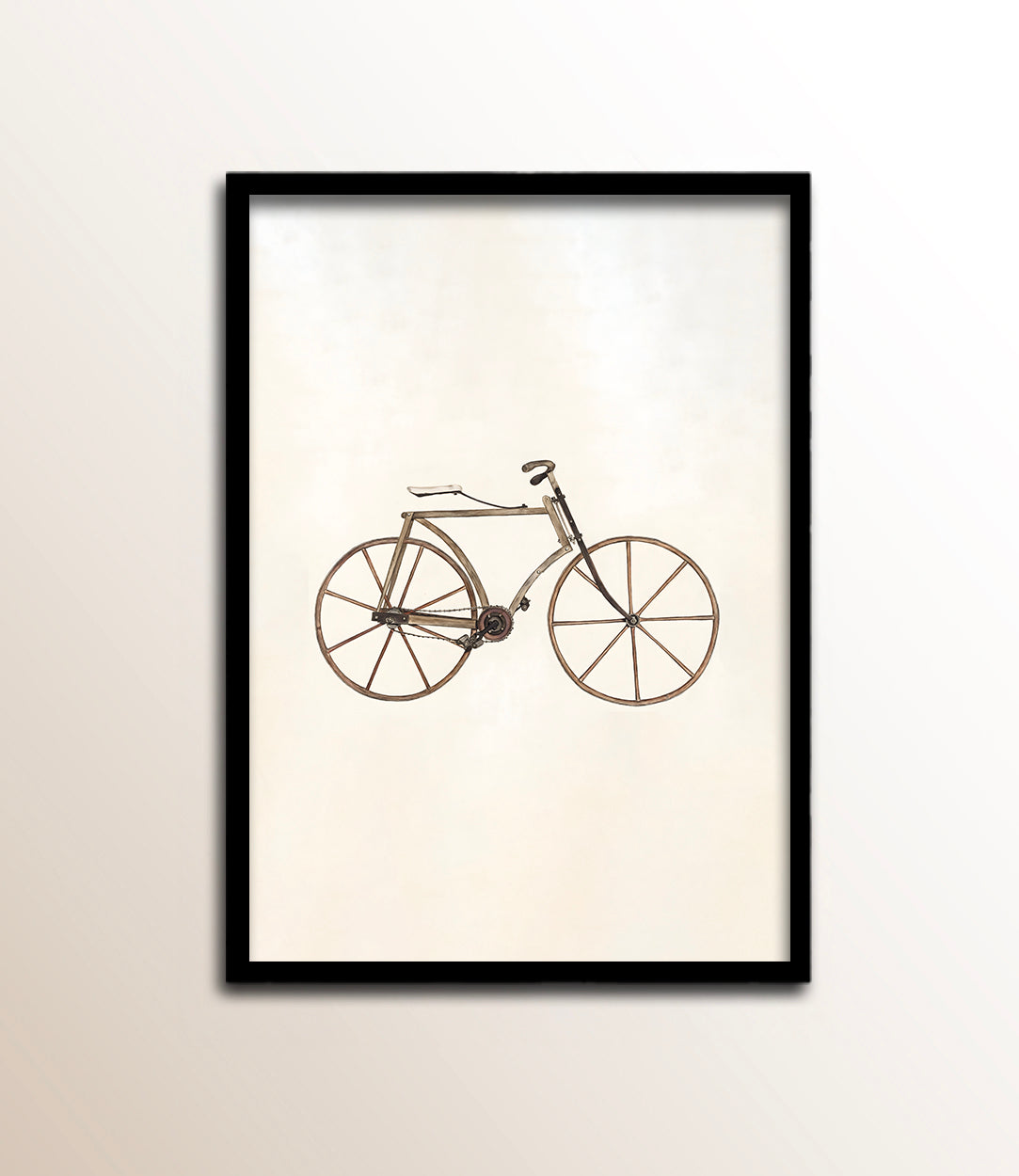 Drawing of a Velocipede