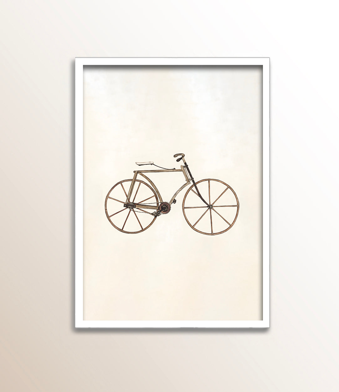 Drawing of a Velocipede