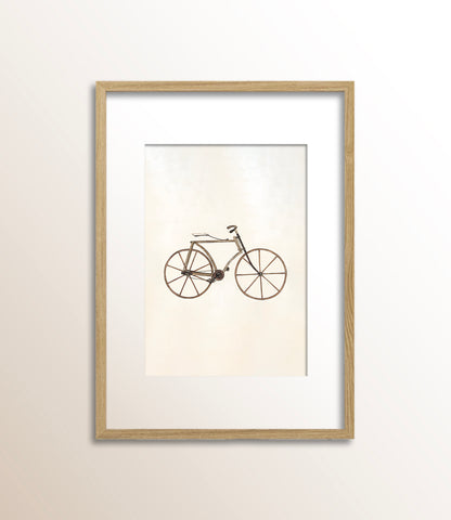 Drawing of a Velocipede