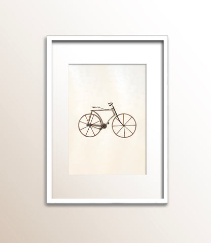 Drawing of a Velocipede