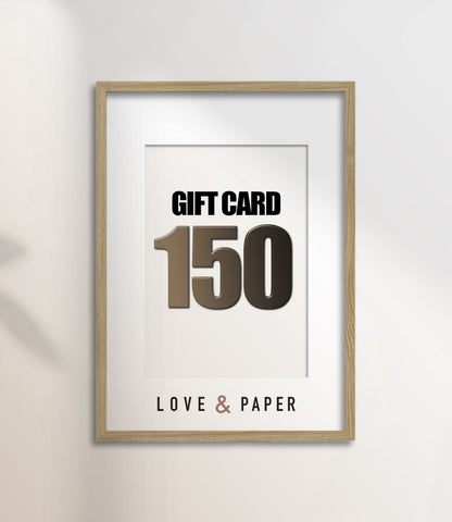 Love & Paper Gift Card