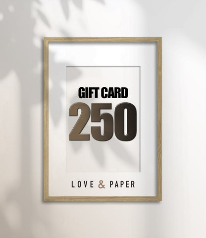 Love & Paper Gift Card