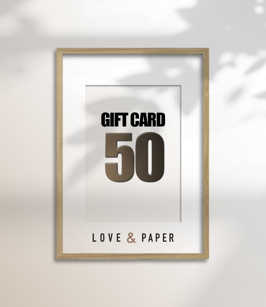 Love & Paper Gift Card