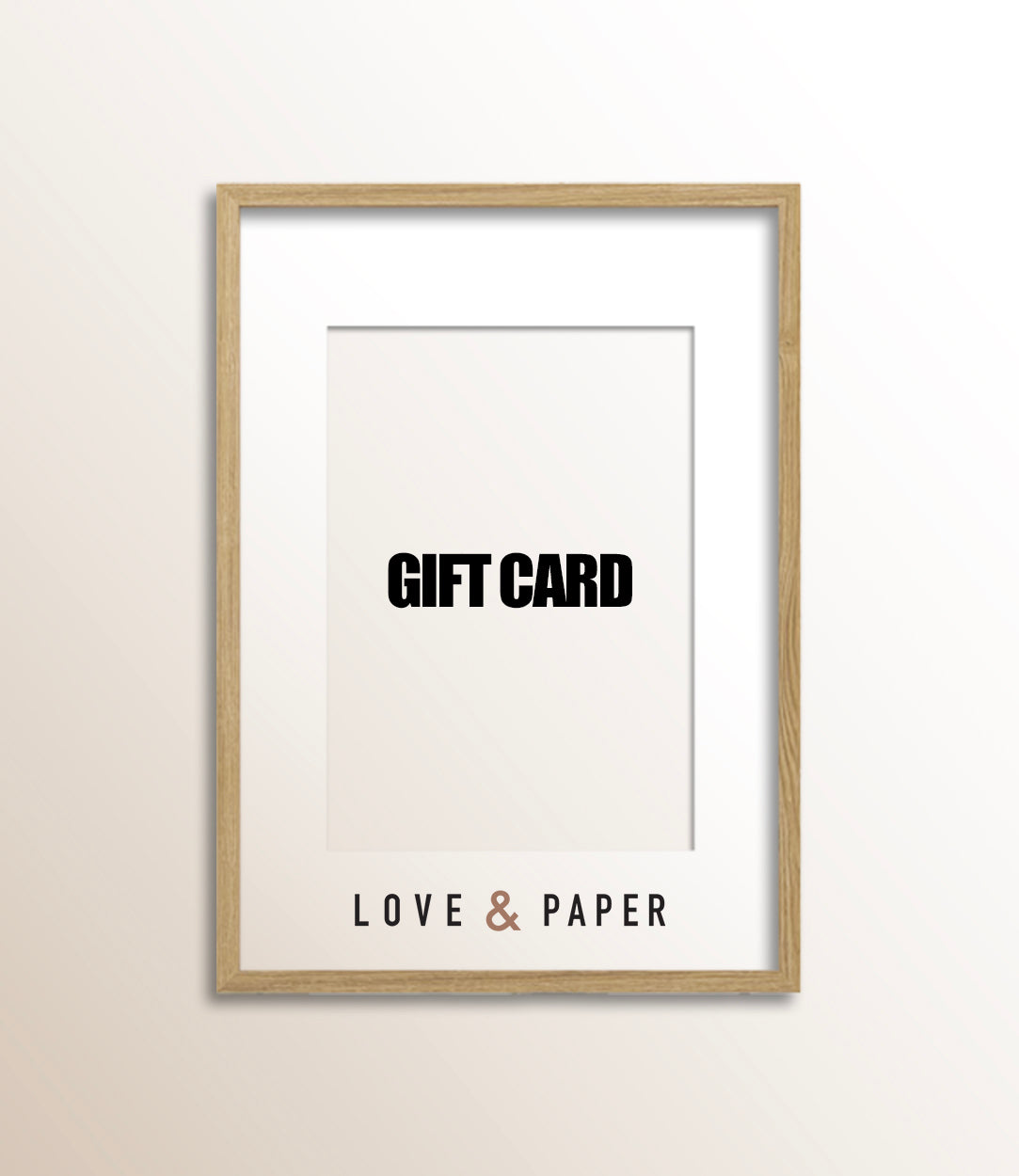 Love & Paper Gift Card